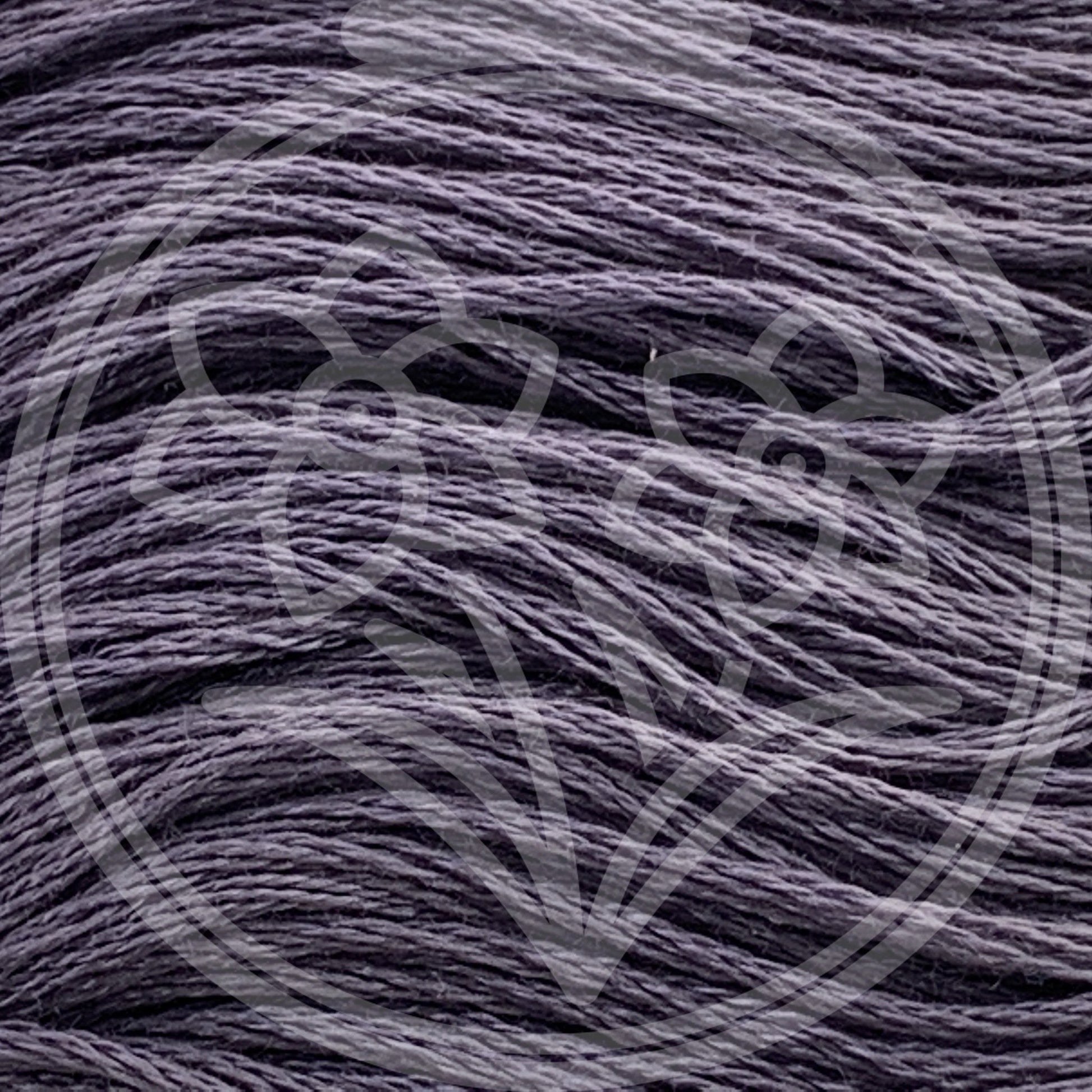 Closeup of multiple skeins, with a logo watermark