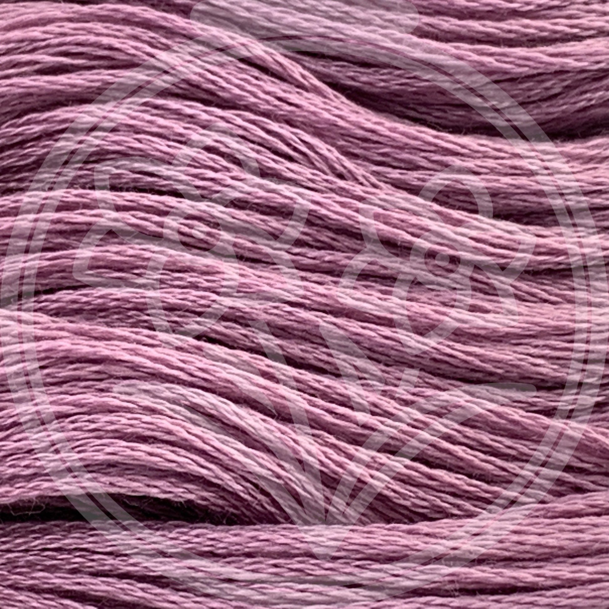 Closeup of multiple skeins, with a logo watermark