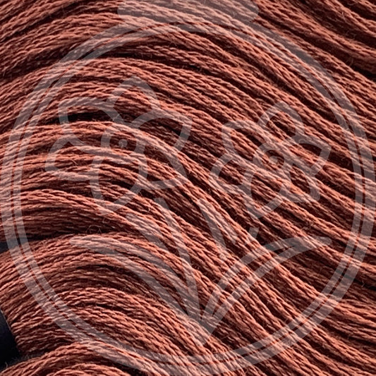 Closeup of multiple skeins, with a logo watermark