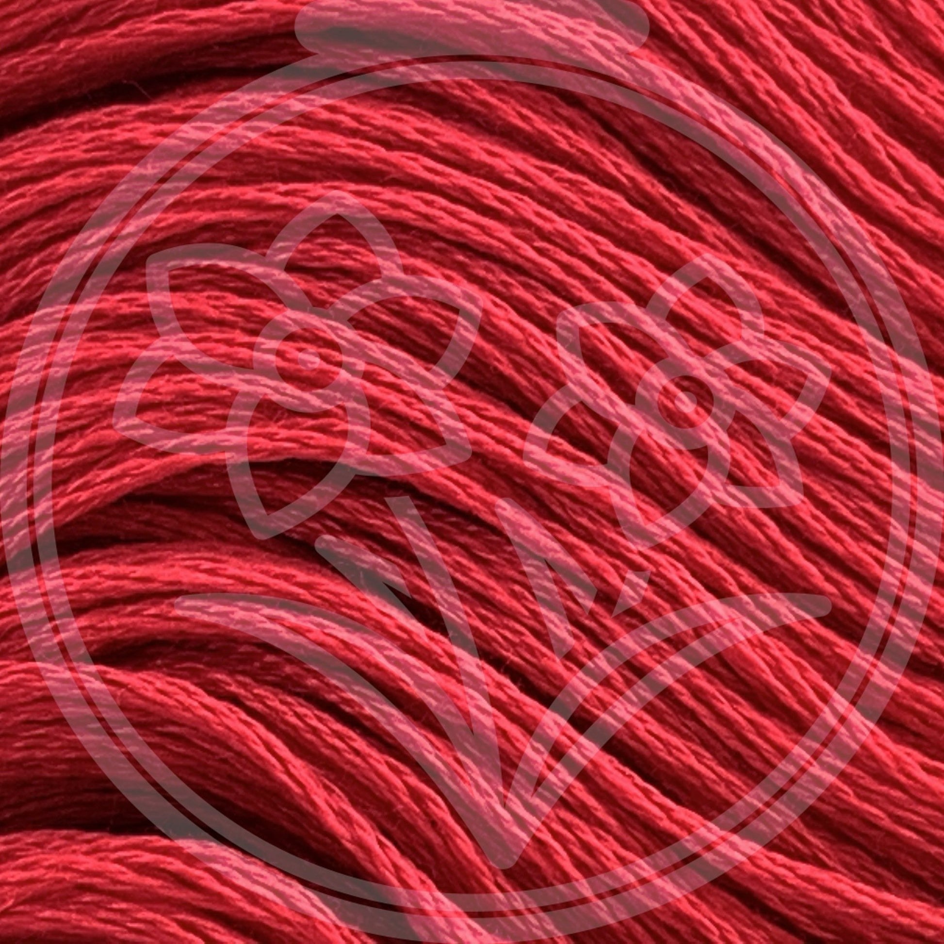 Closeup of multiple skeins, with a logo watermark