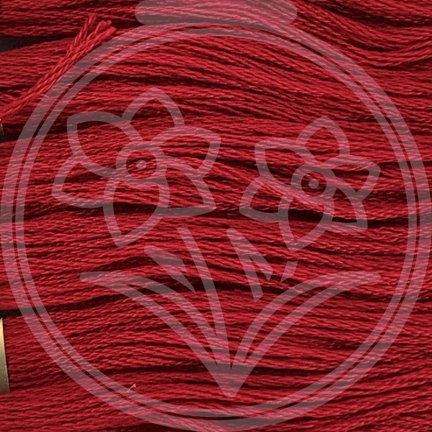 Closeup of multiple skeins, with a logo watermark