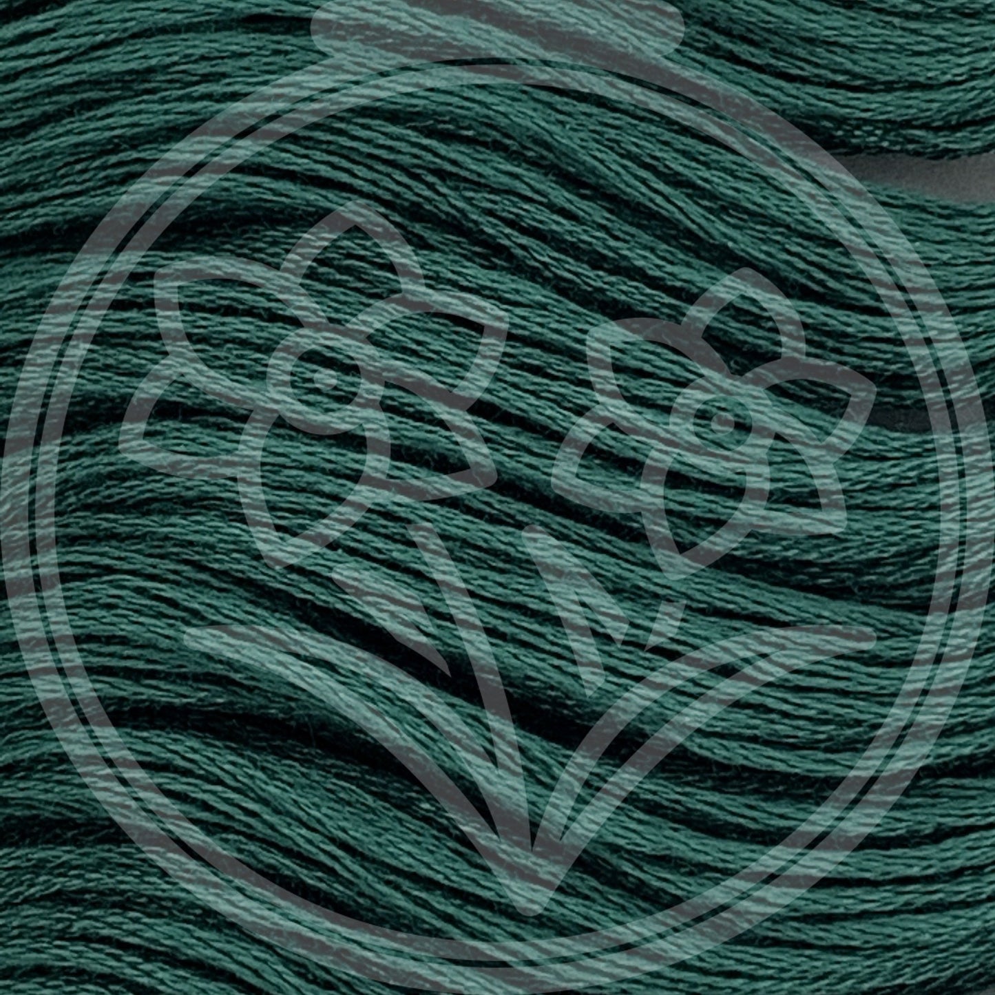 Closeup of multiple skeins, with a logo watermark