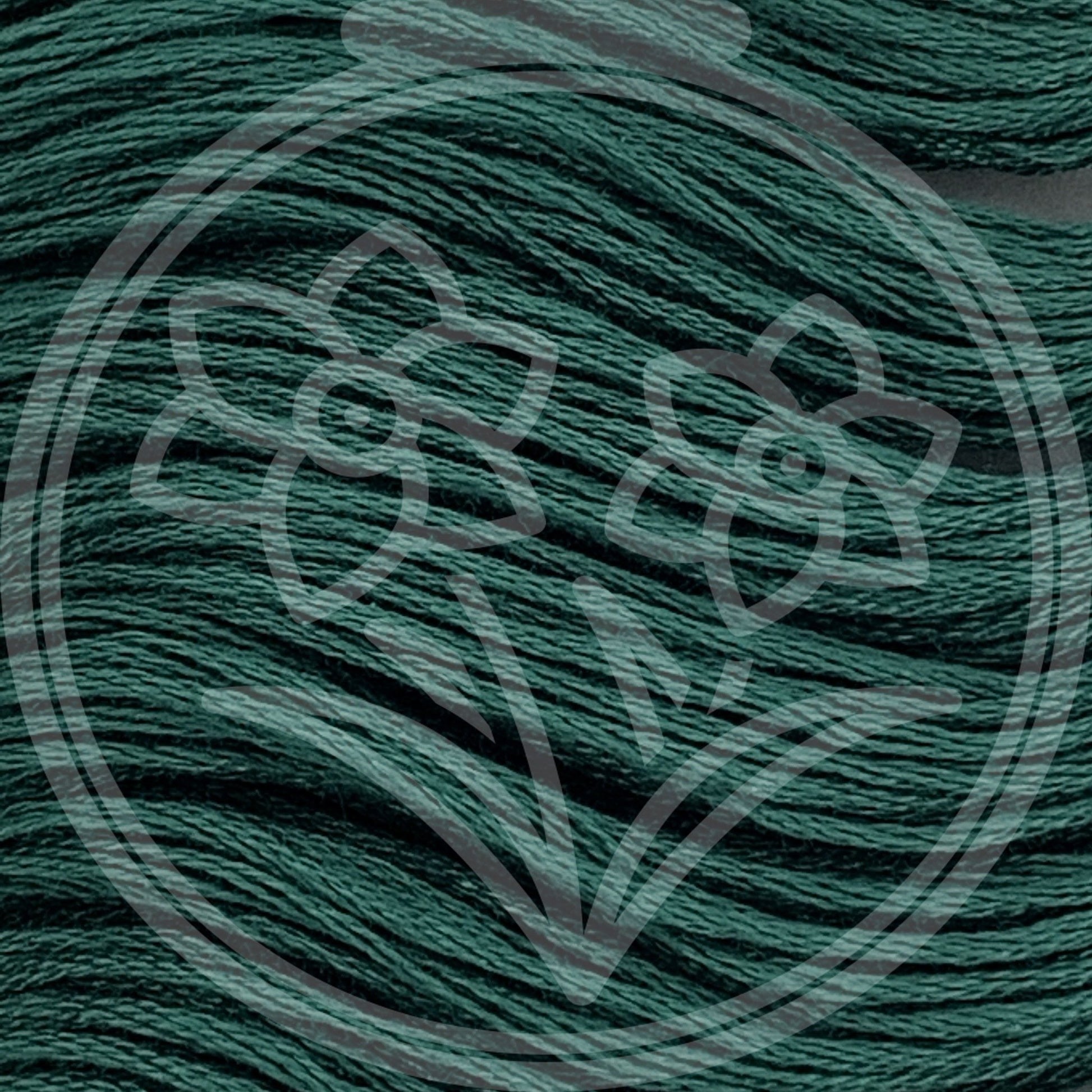 Closeup of multiple skeins, with a logo watermark