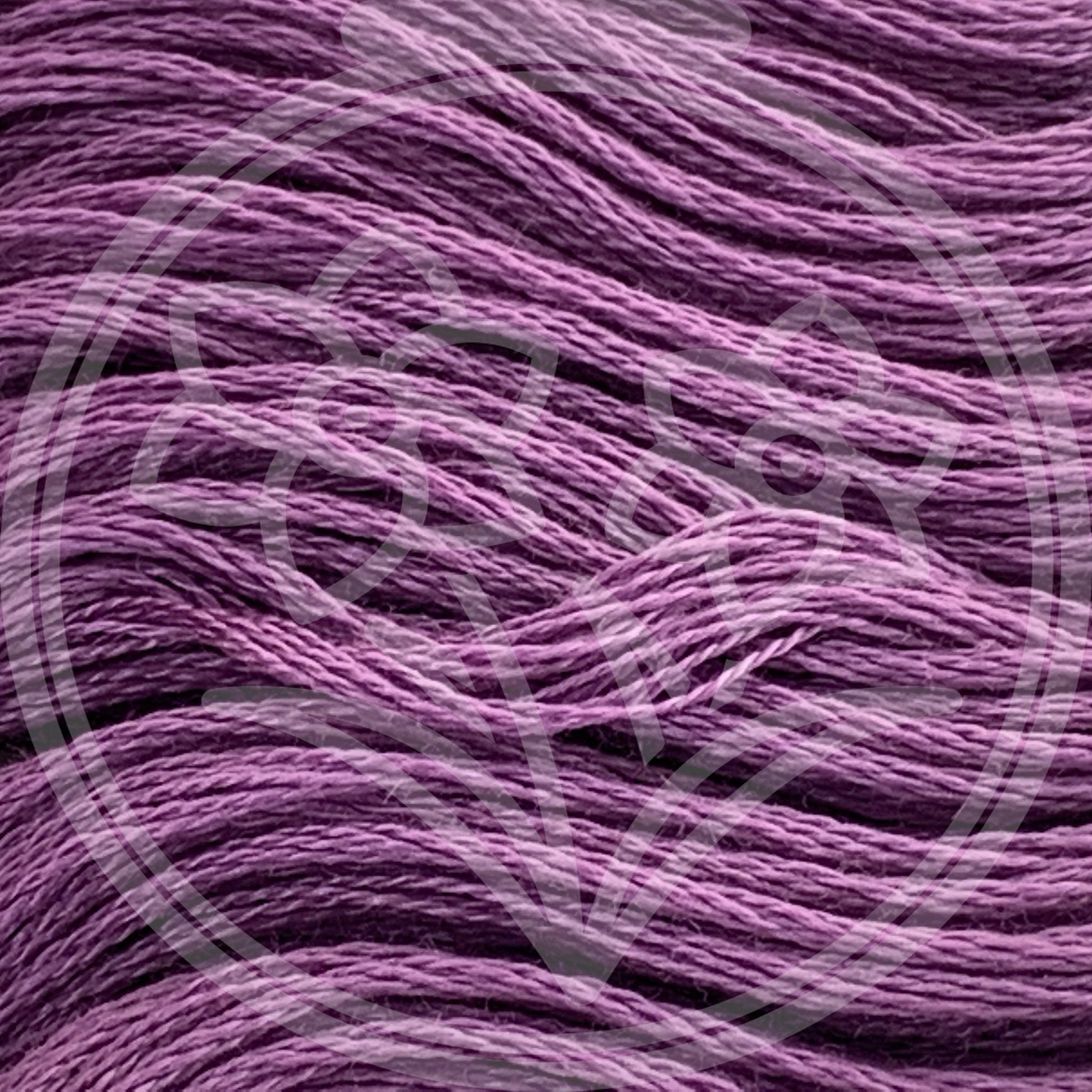 Closeup of multiple skeins, with a logo watermark