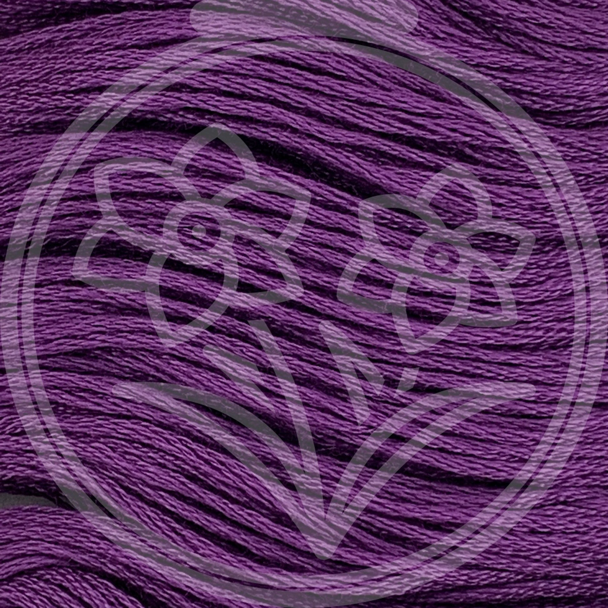 Closeup of multiple skeins, with a logo watermark
