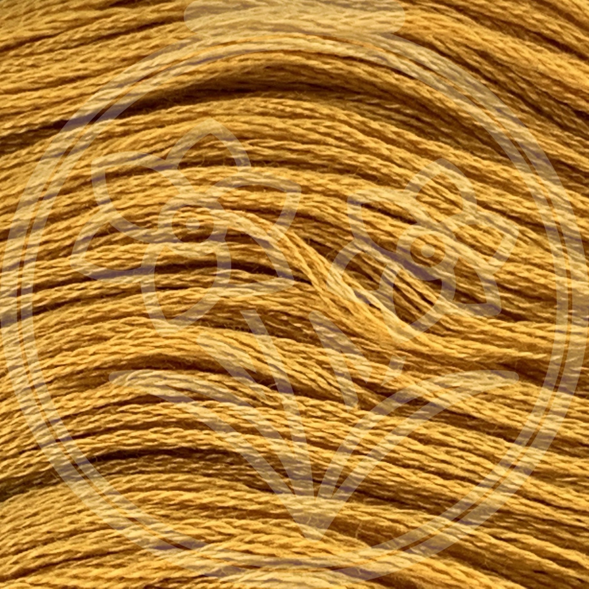 Closeup of multiple skeins, with a logo watermark