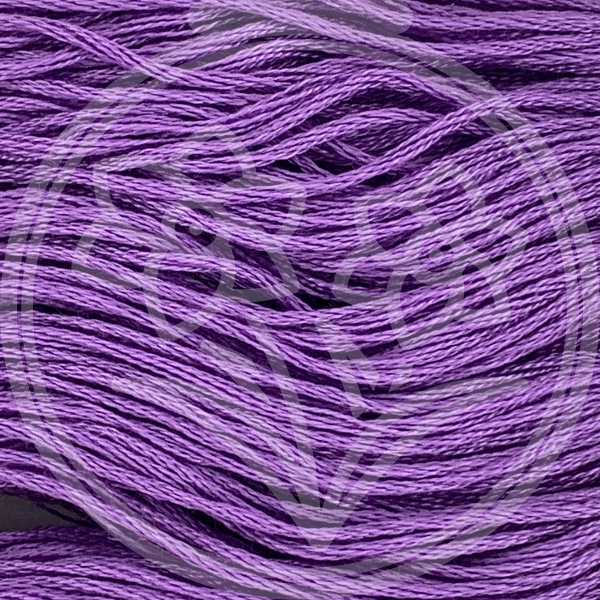 Closeup of multiple skeins, with a logo watermark