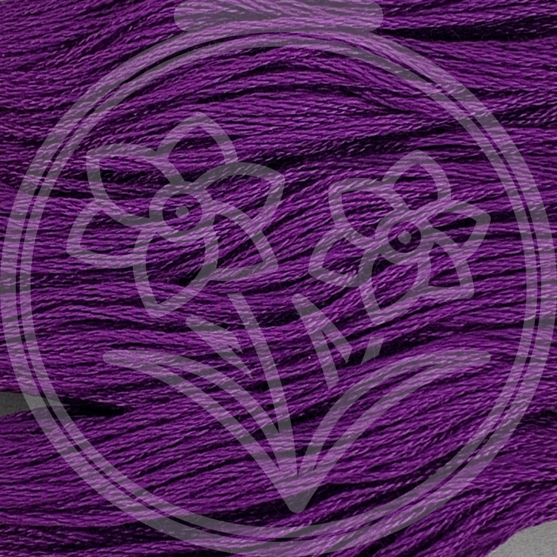 Closeup of multiple skeins, with a logo watermark