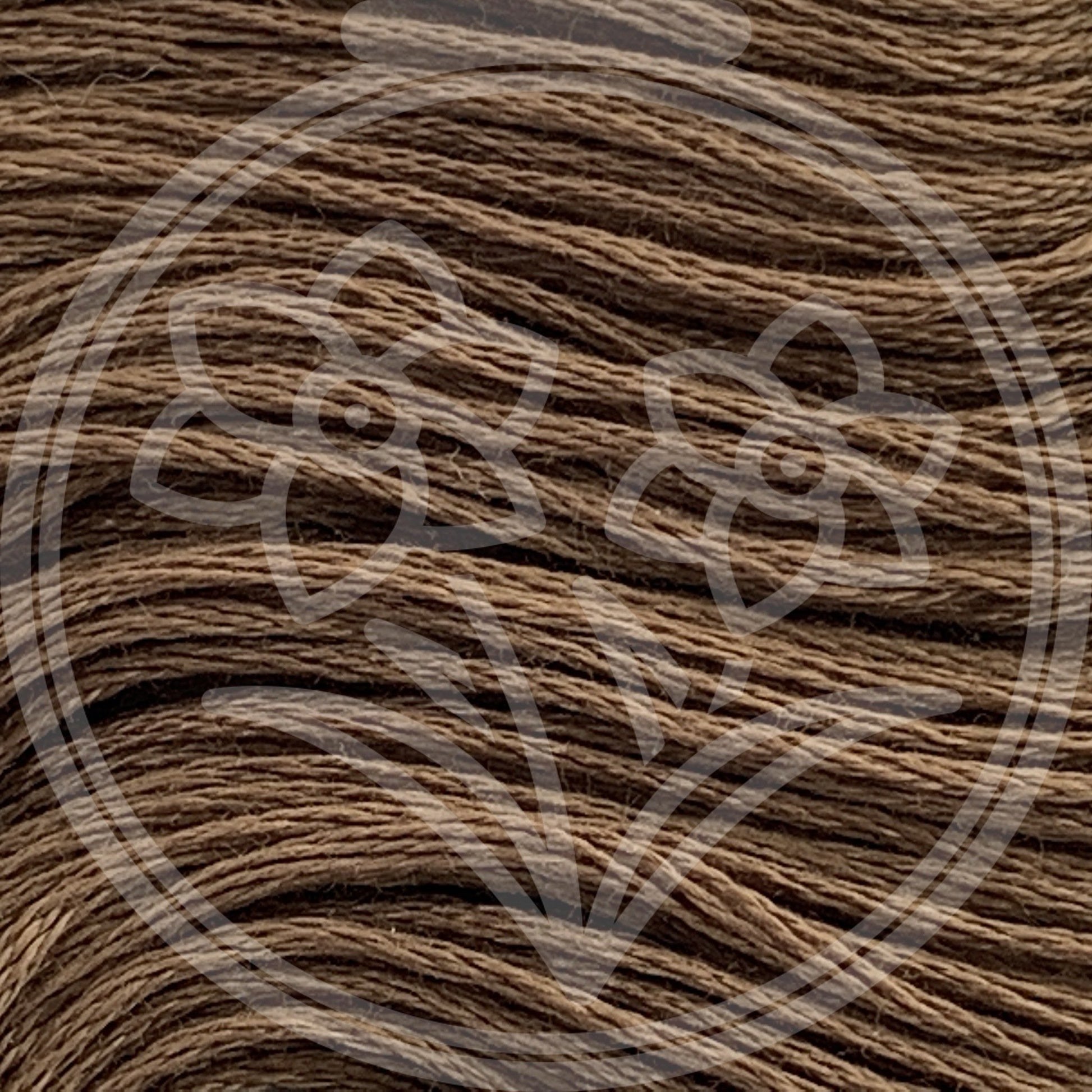 Closeup of multiple skeins, with a logo watermark