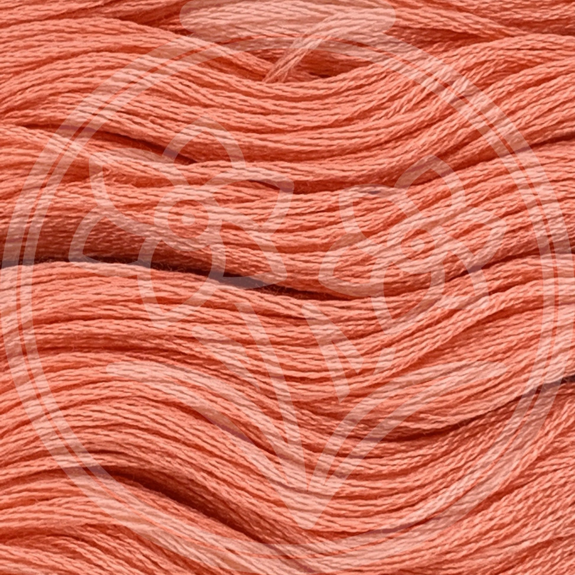 Closeup of multiple skeins, with a logo watermark