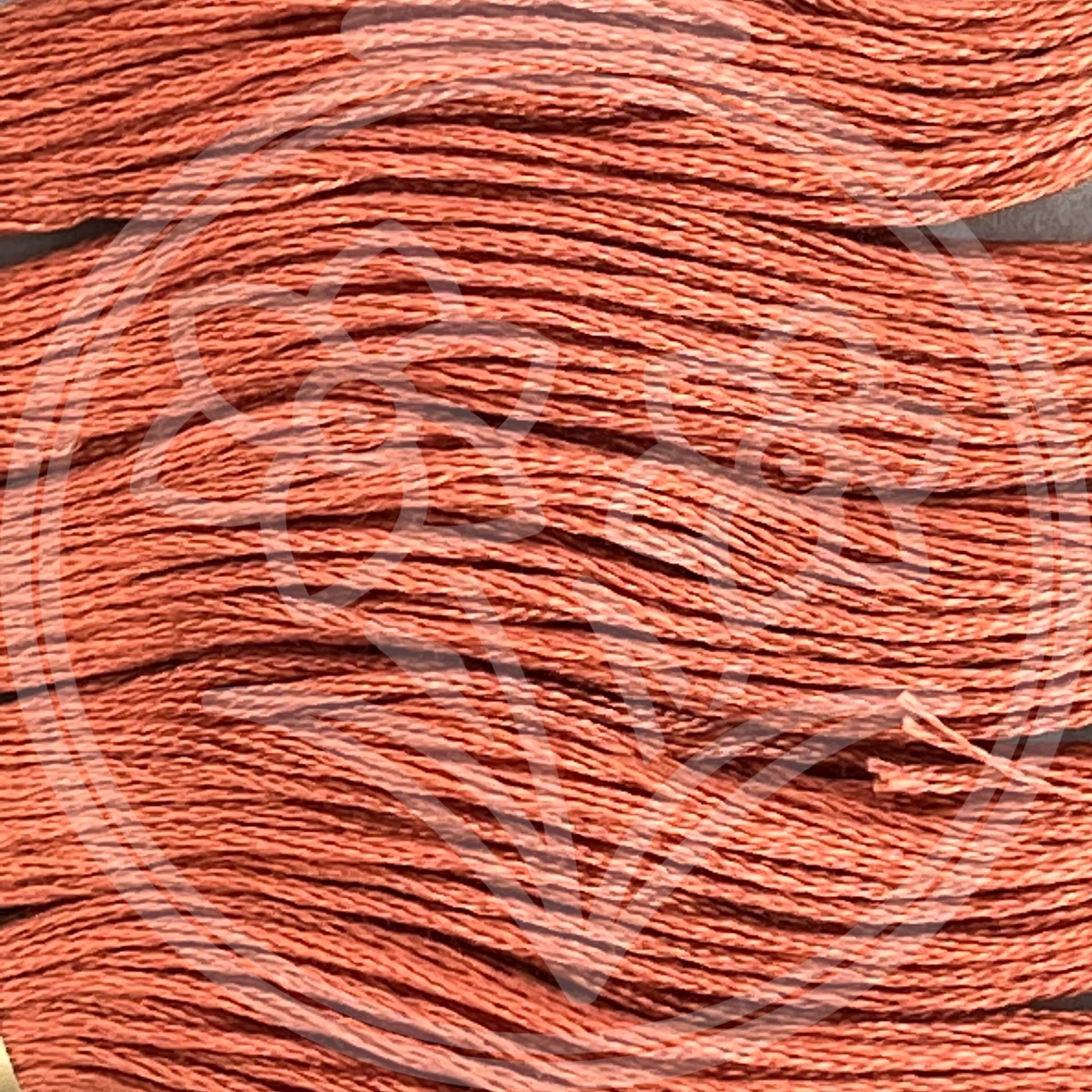 Closeup of multiple skeins, with a logo watermark