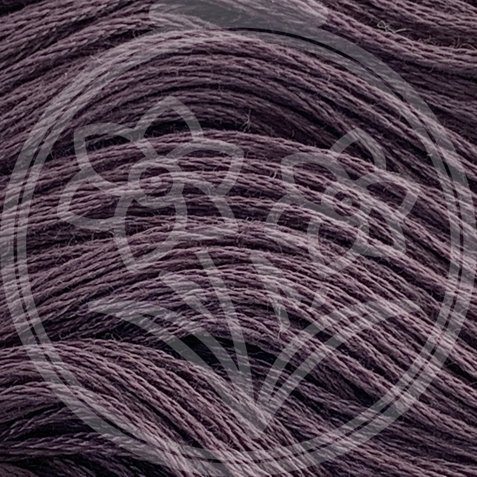 Closeup of multiple skeins, with a logo watermark