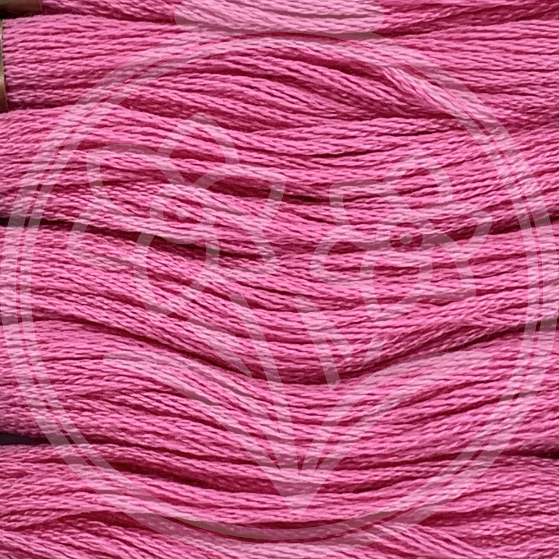 Closeup of multiple skeins, with a logo watermark