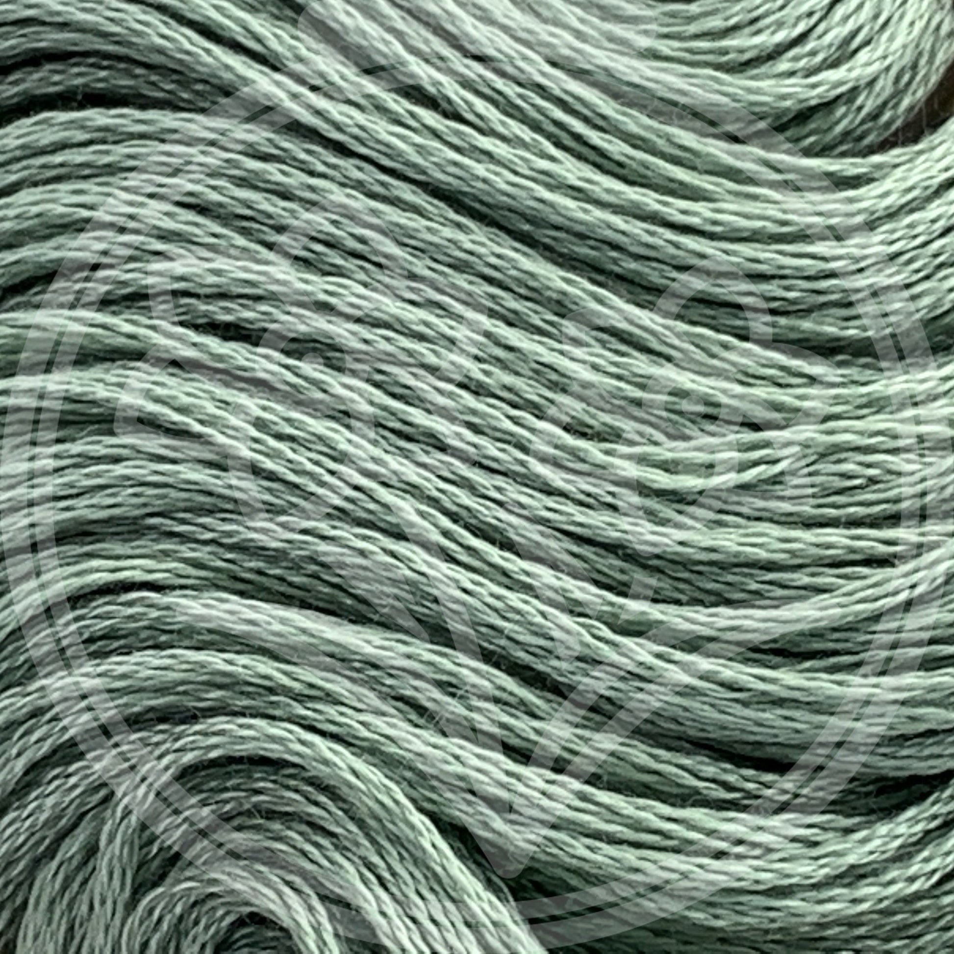 Closeup of multiple skeins, with a logo watermark