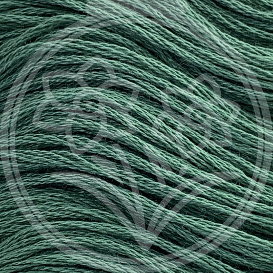 Closeup of multiple skeins, with a logo watermark