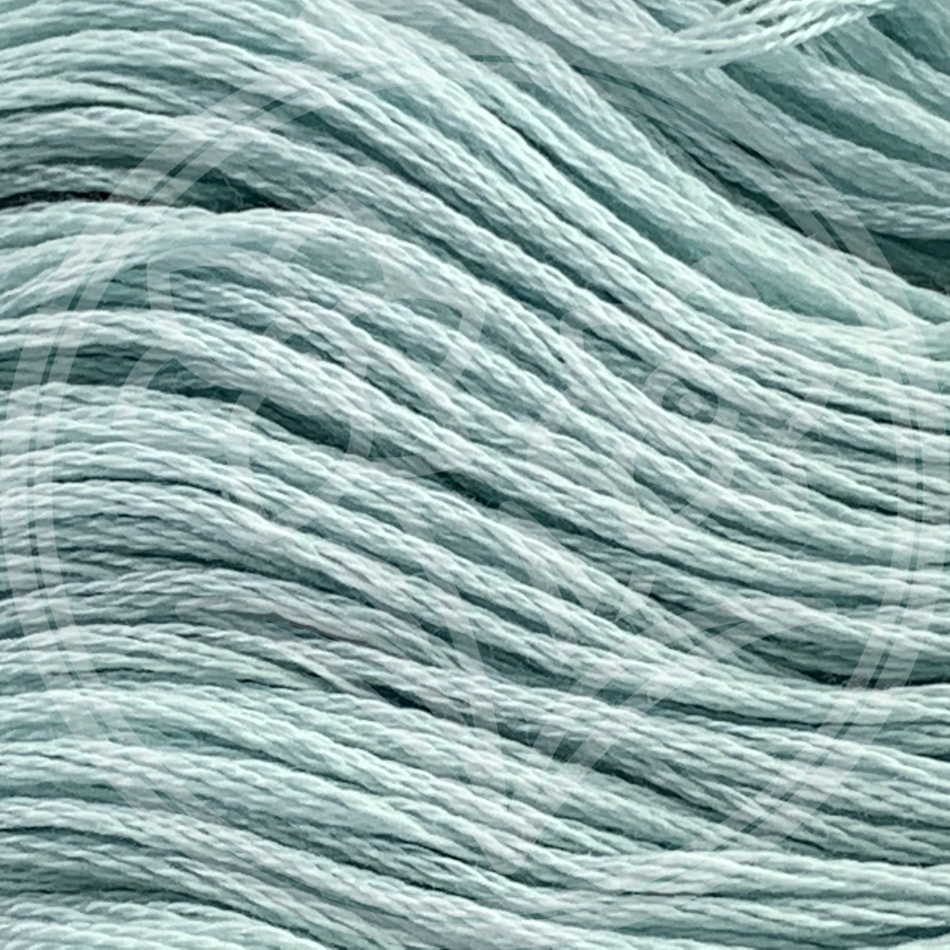 Closeup of multiple skeins, with a logo watermark