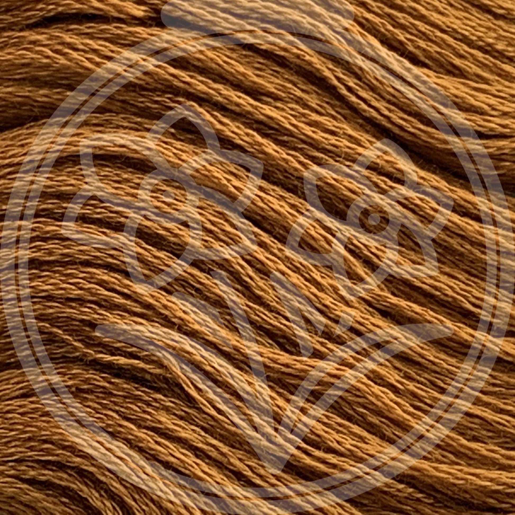 Closeup of multiple skeins, with a logo watermark