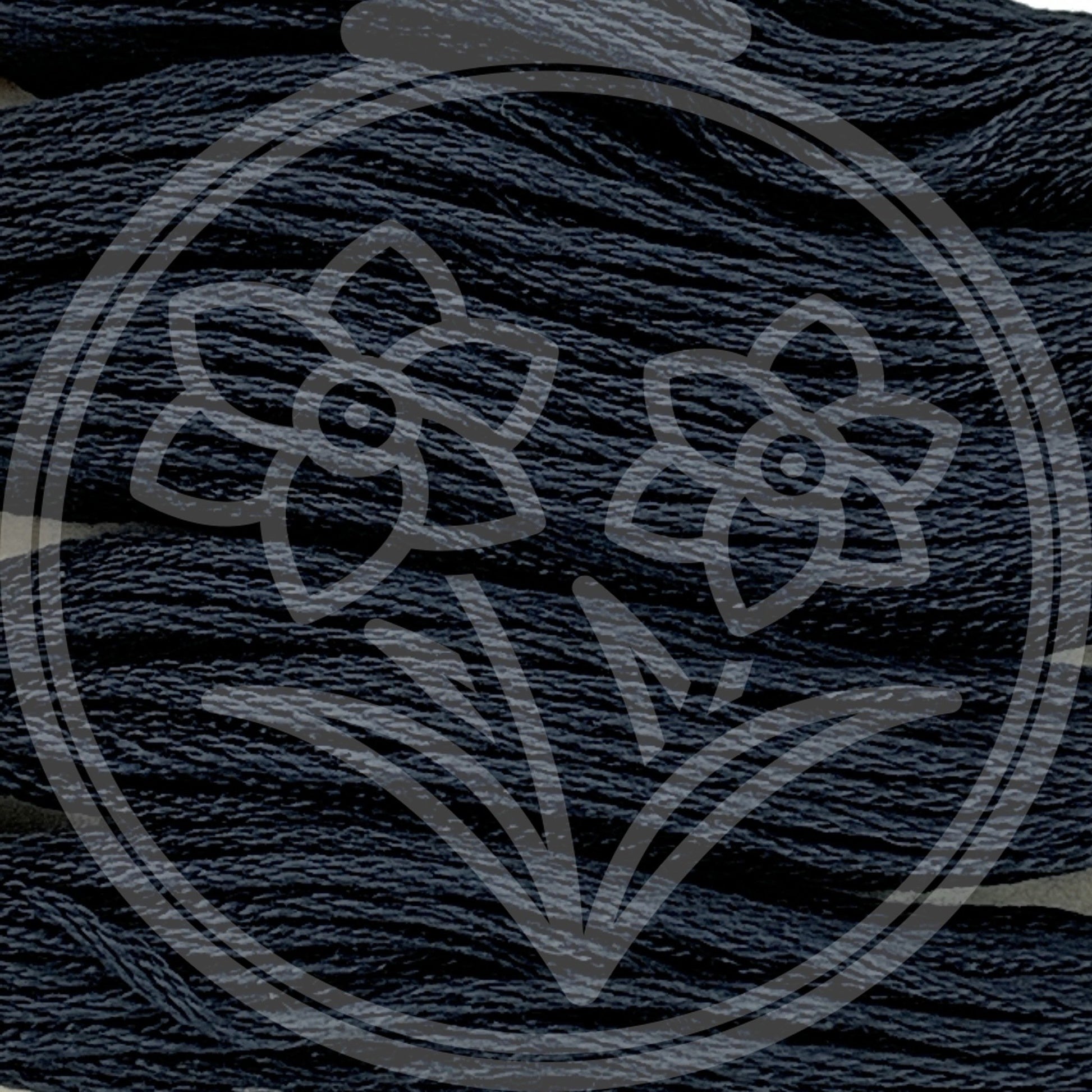 Closeup of multiple skeins, with a logo watermark