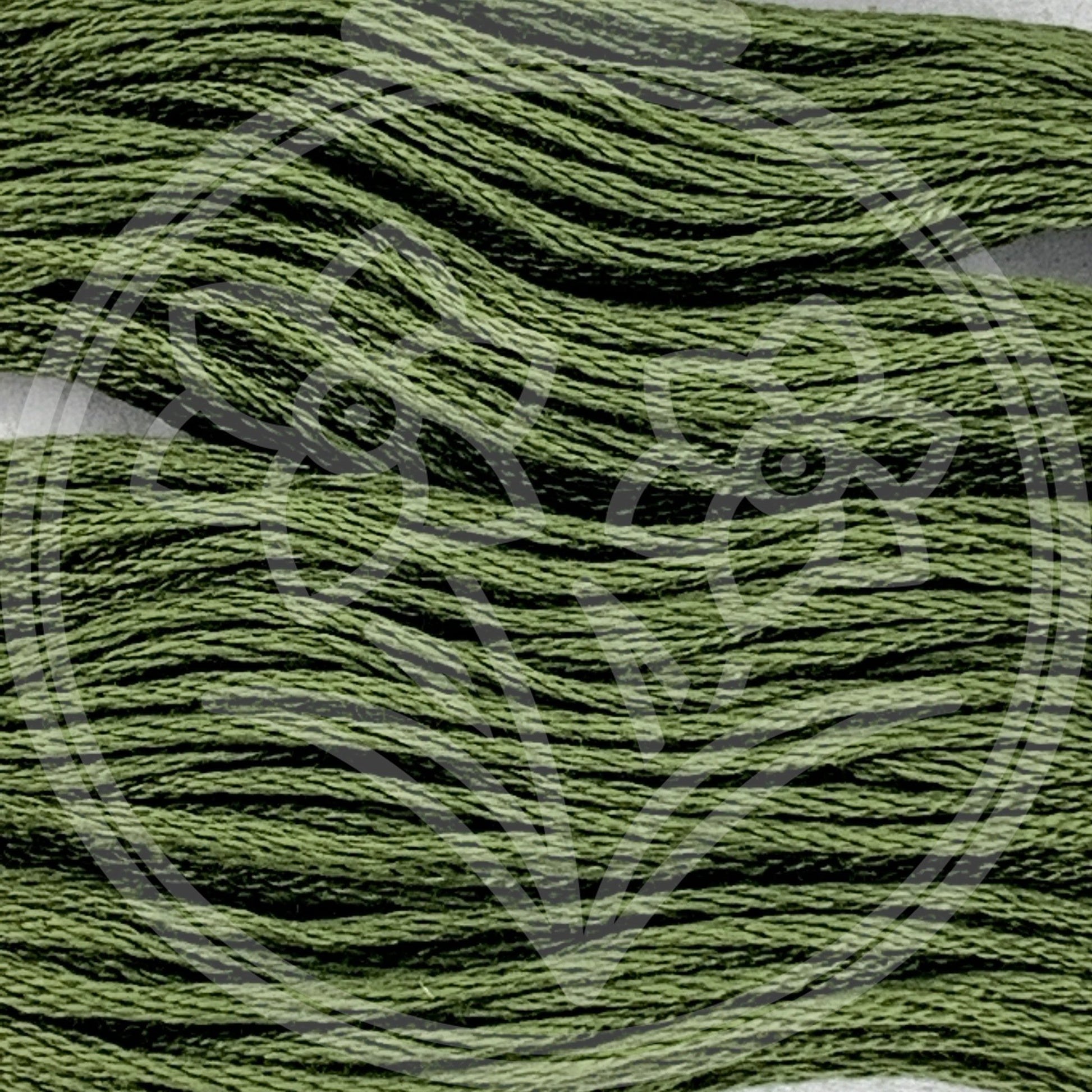 Closeup of multiple skeins, with a logo watermark