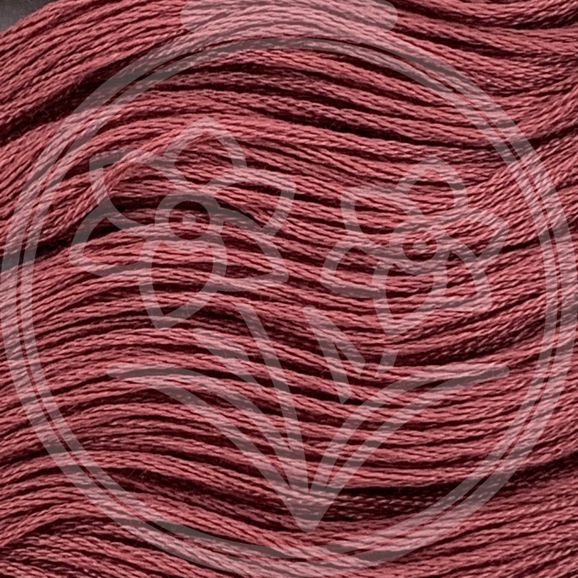 Closeup of multiple skeins, with a logo watermark