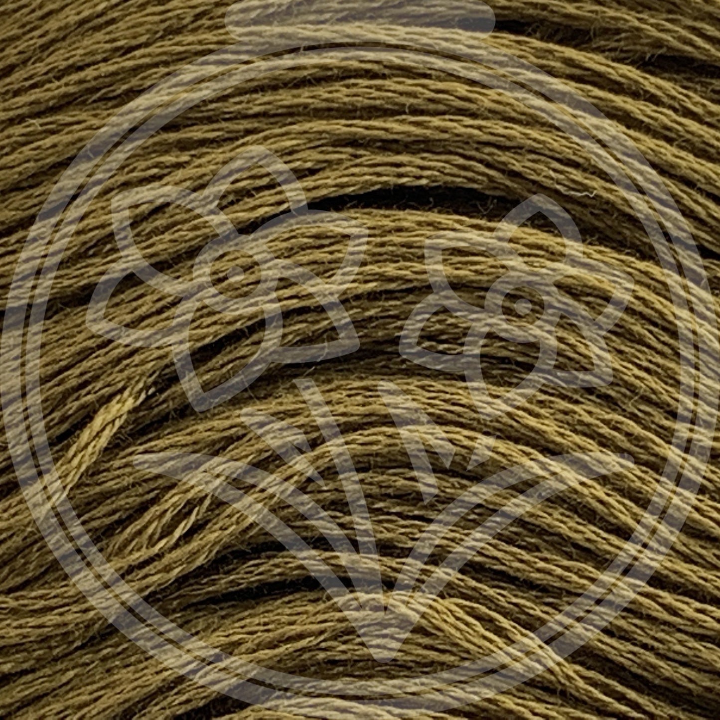 Closeup of multiple skeins, with a logo watermark