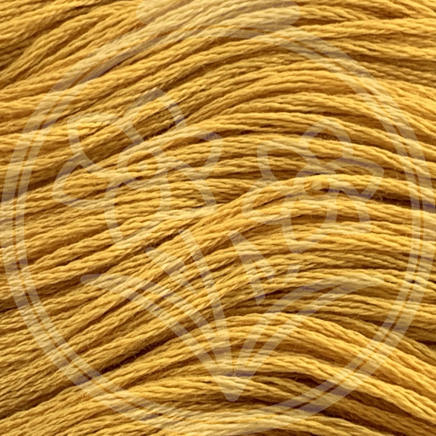Closeup of multiple skeins, with a logo watermark