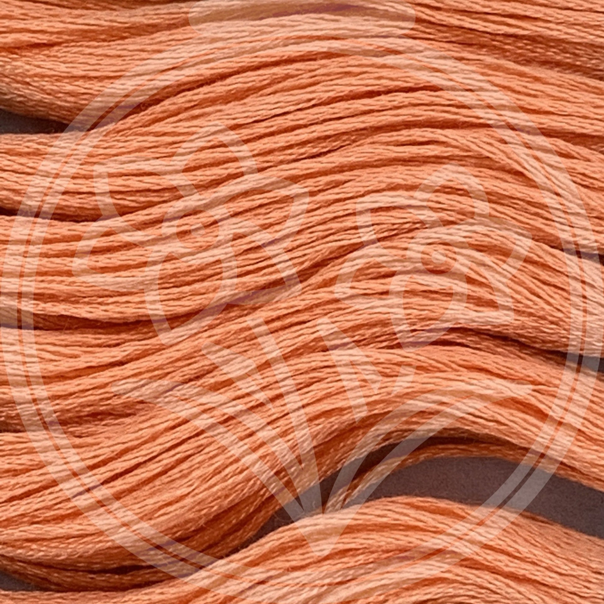 Closeup of multiple skeins, with a logo watermark
