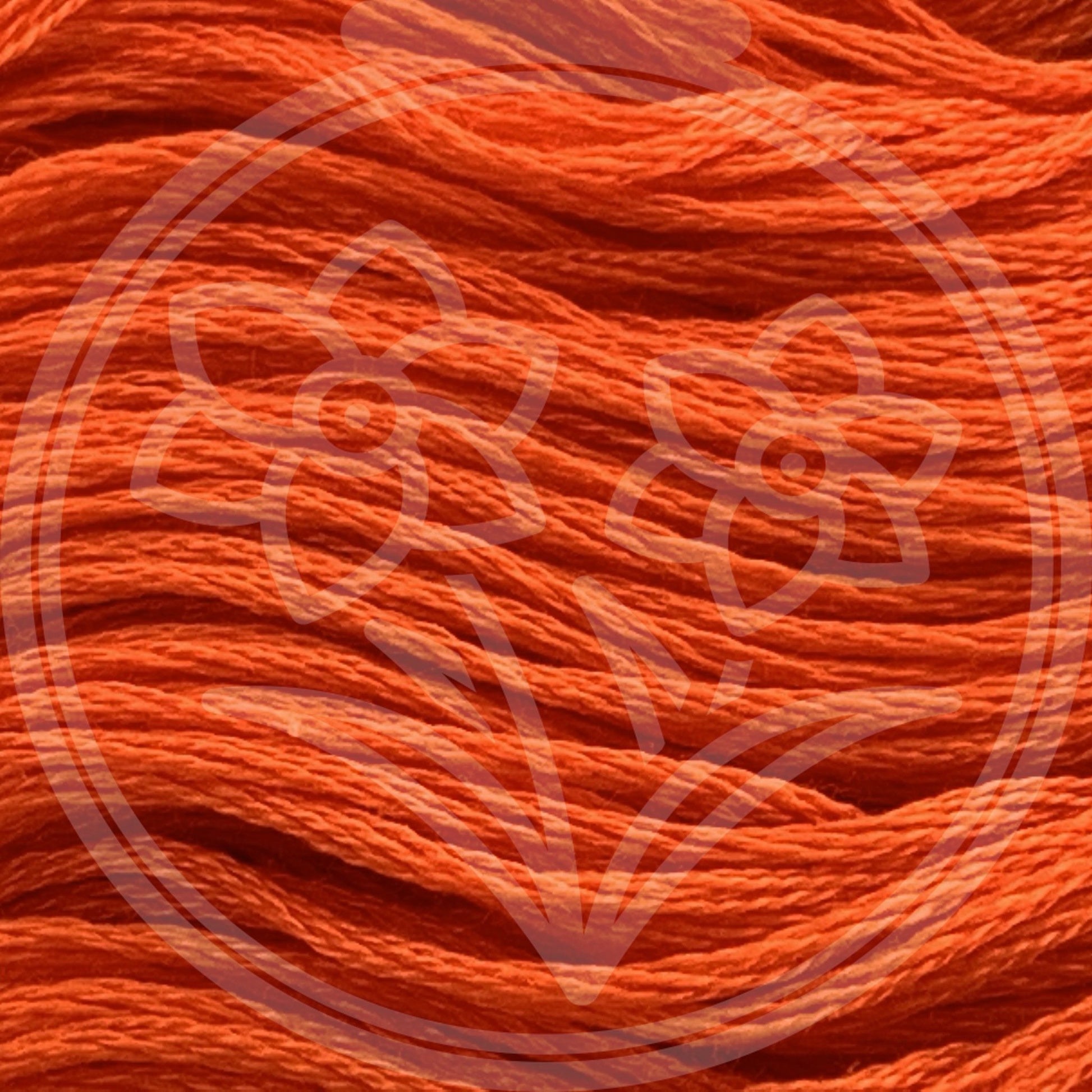 Closeup of multiple skeins, with a logo watermark