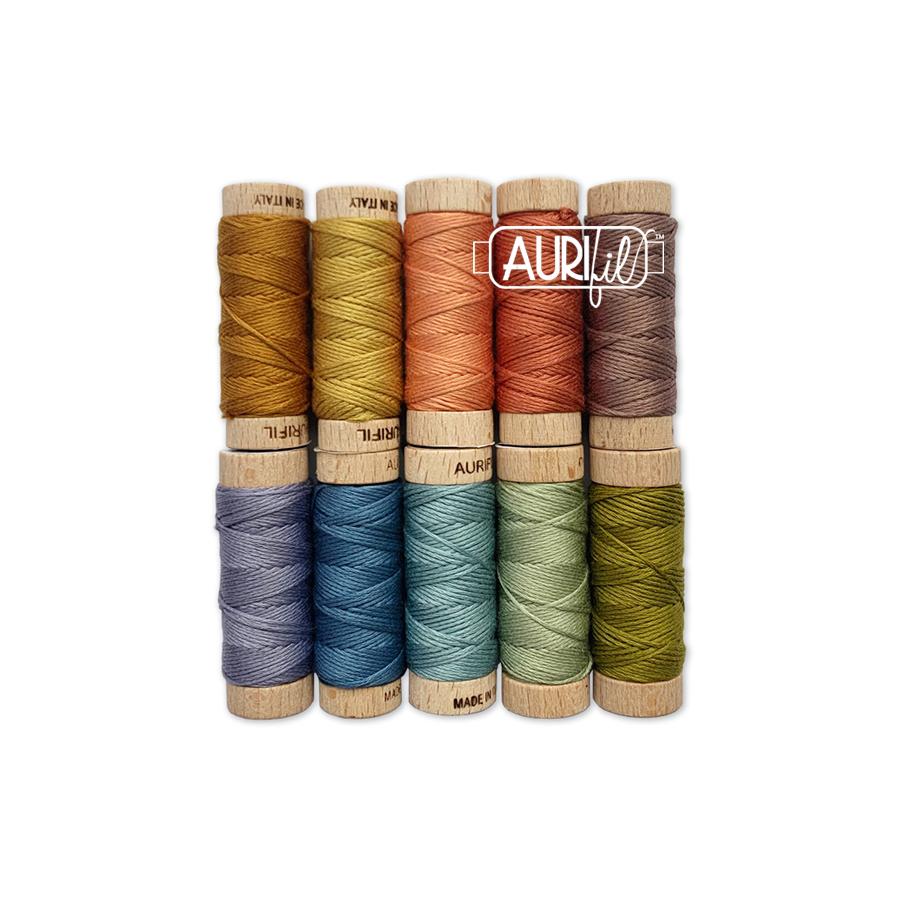 Aurifil Little Quaker ABC by Susan Ache Floss Set
