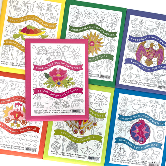 Embroidery Iron-on Transfers by Alison Glass