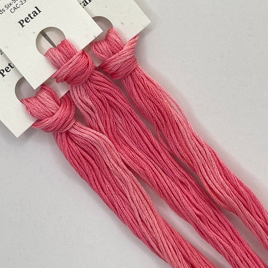 Colour and Cotton Hand Dyed Thread - Petal