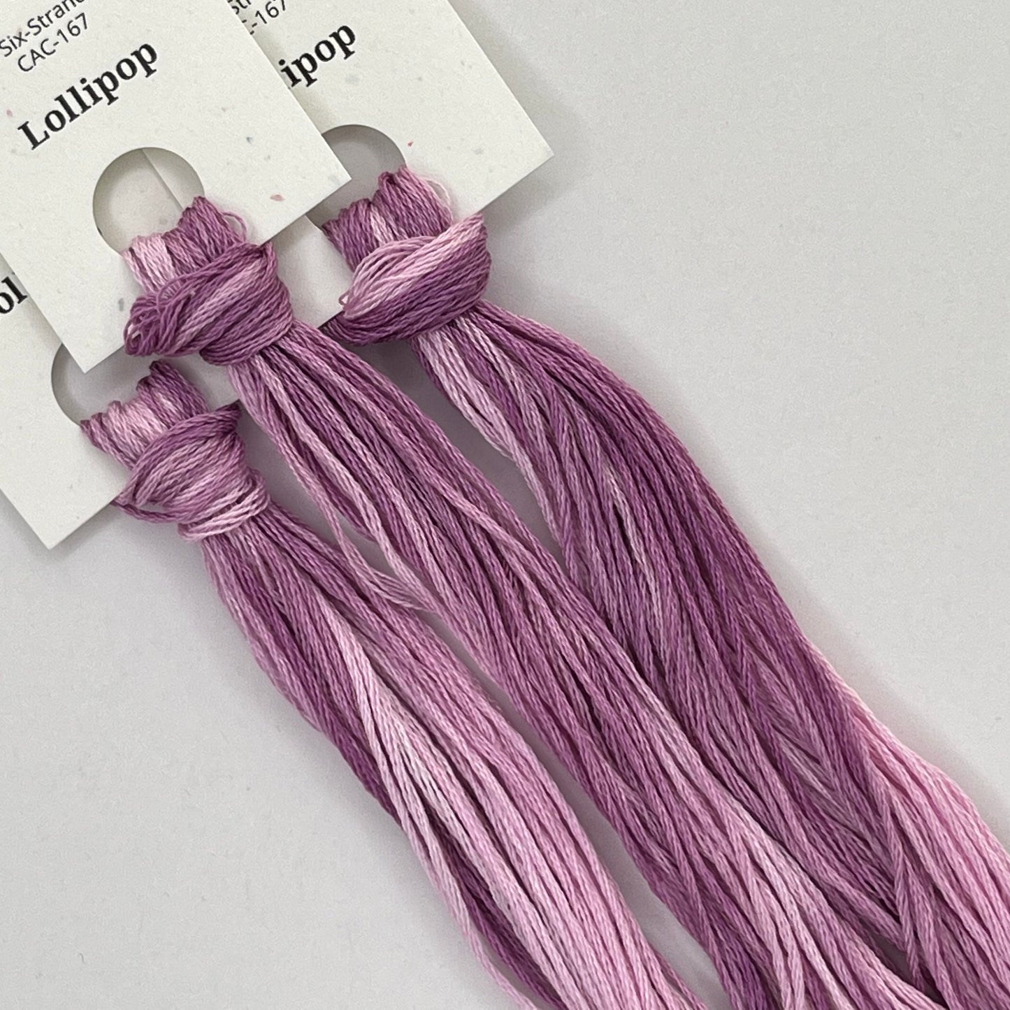 Colour and Cotton Hand Dyed Thread - Lollipop