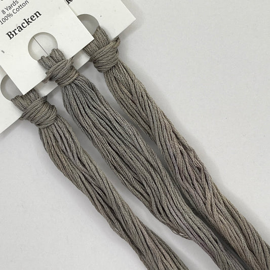 Colour and Cotton Hand Dyed Thread - Bracken