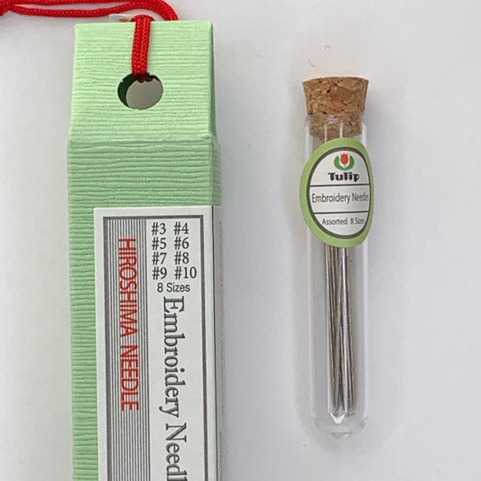 Tulip Embroidery Needles, Assorted Sharp Tip