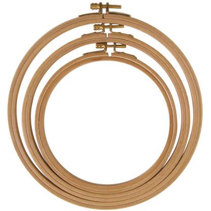 Edmunds Beechwood Embroidery Hoop