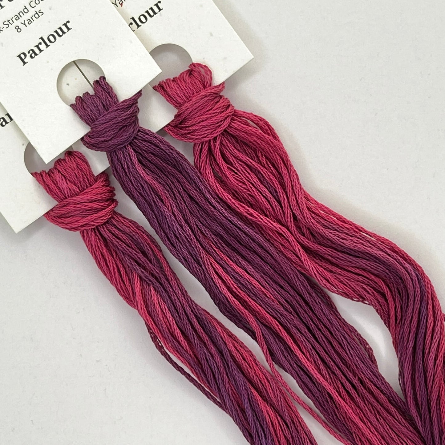 Colour and Cotton Hand Dyed Thread - Parlour