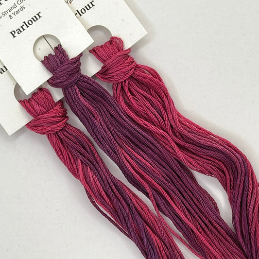 Colour and Cotton Hand Dyed Thread - Parlour