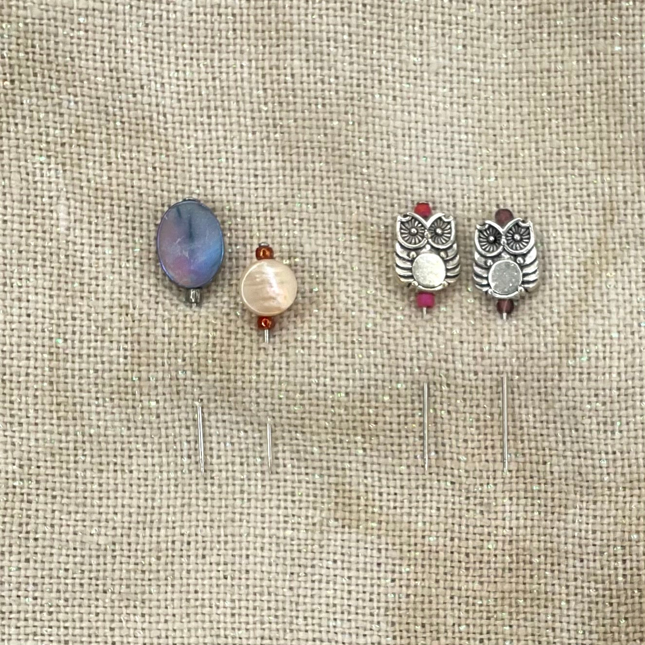 Mother of Pearl Marking Pins