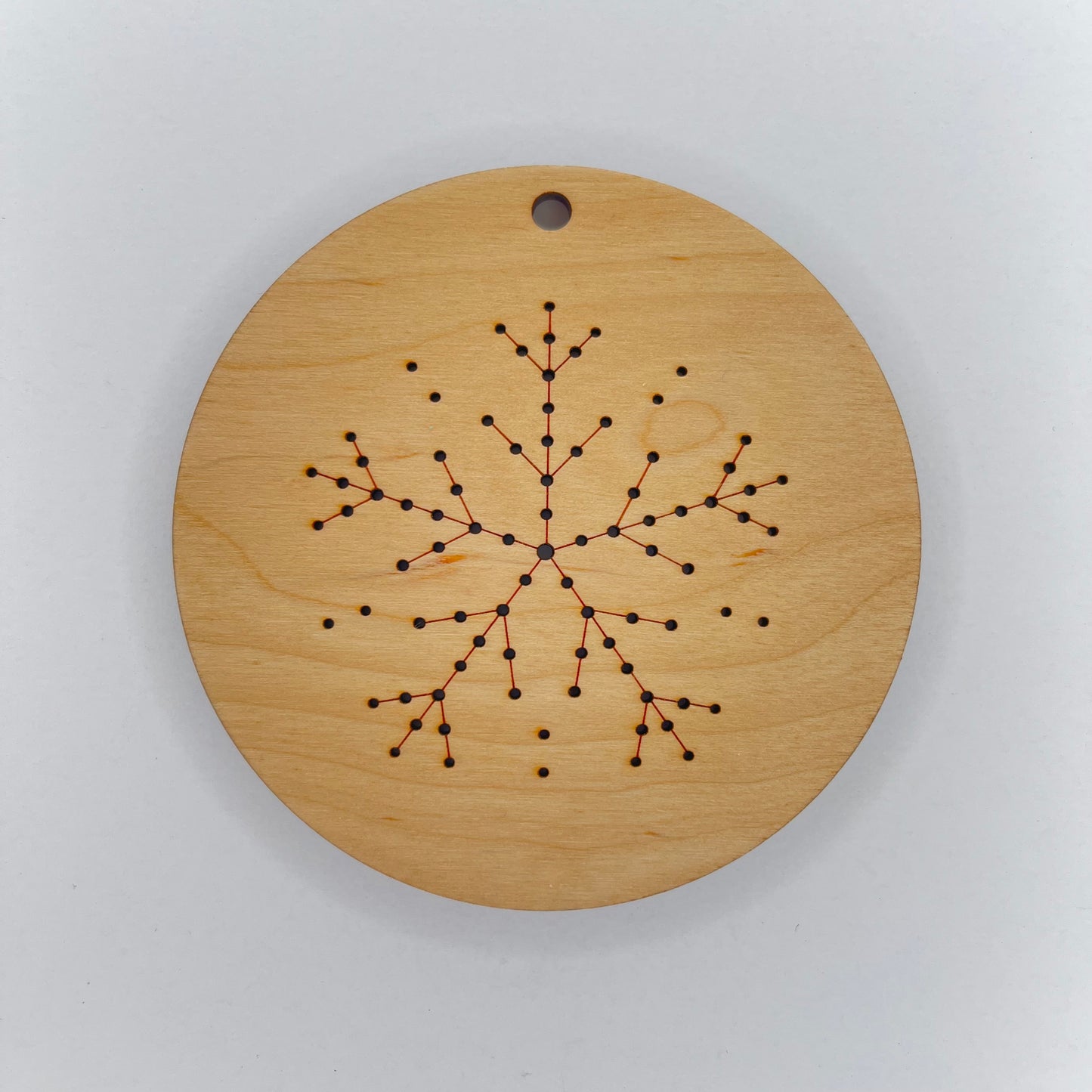 Snowflake Embroidery Ornament Stitch Disks