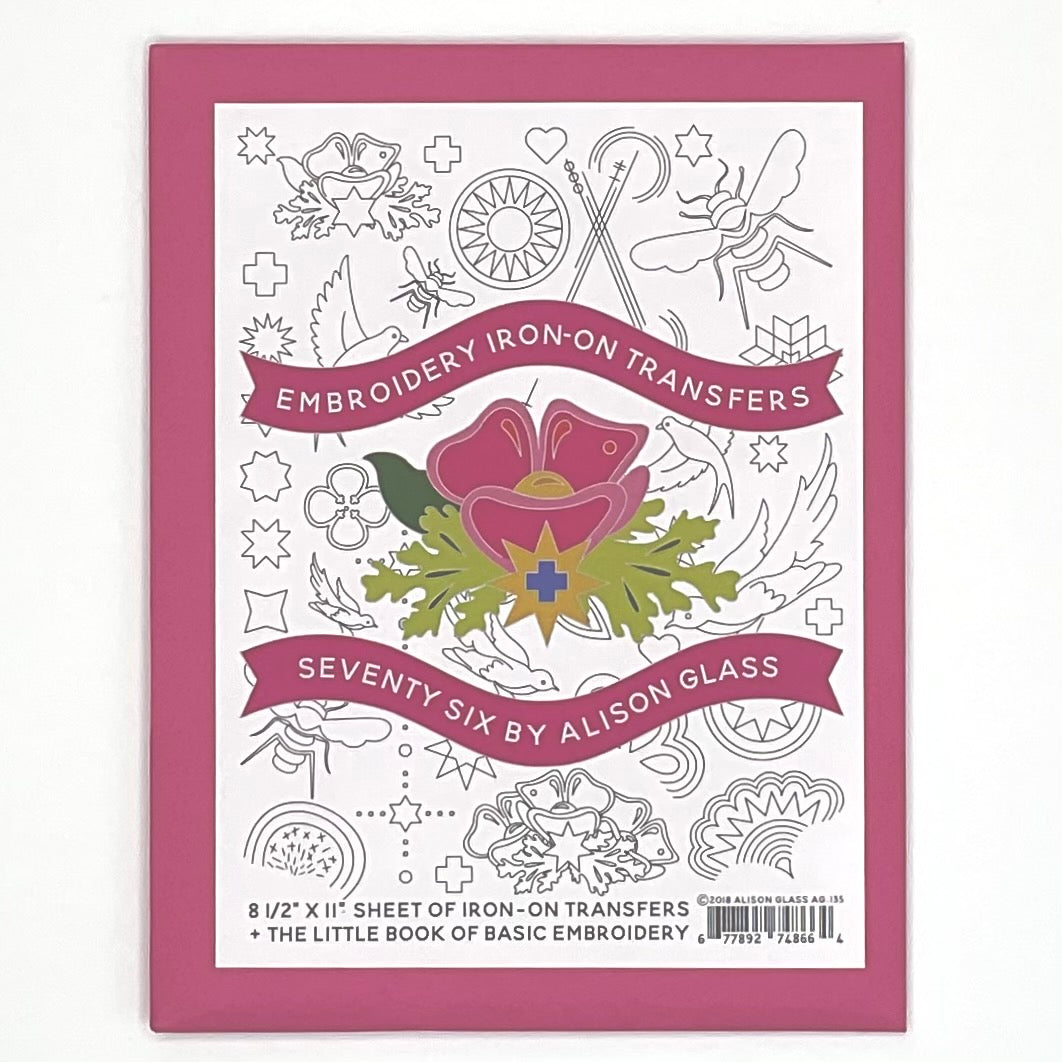 Embroidery Iron-on Transfers by Alison Glass